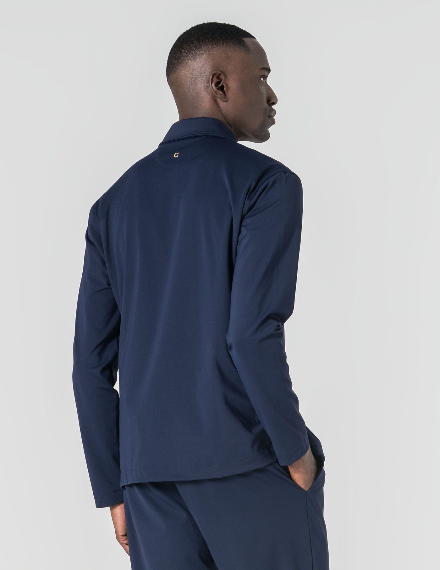 SOBRECAMISA TECIDO TÉCNICO AZUL