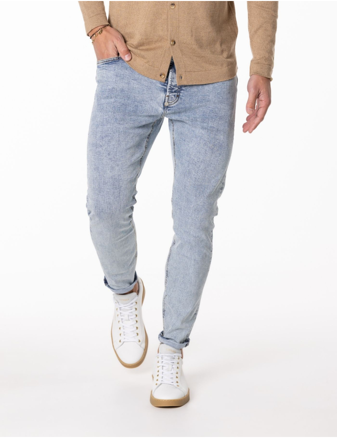 CALÇA DE GANGA SLIM FIT FADE OUT