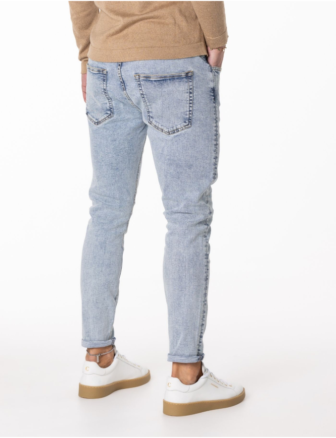 CALÇA DE GANGA SLIM FIT FADE OUT