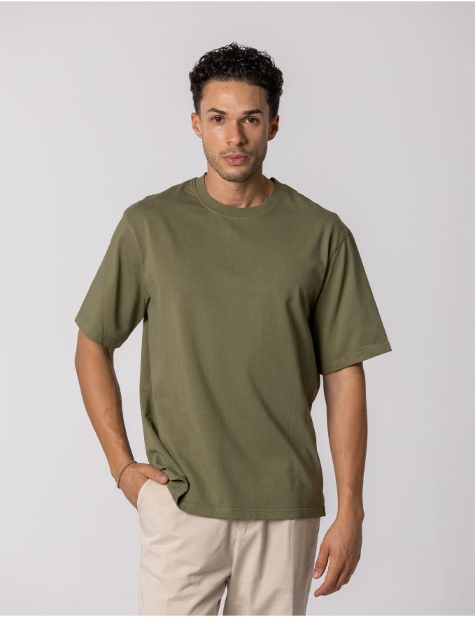 T-SHIRT OVERSIZE VERDE