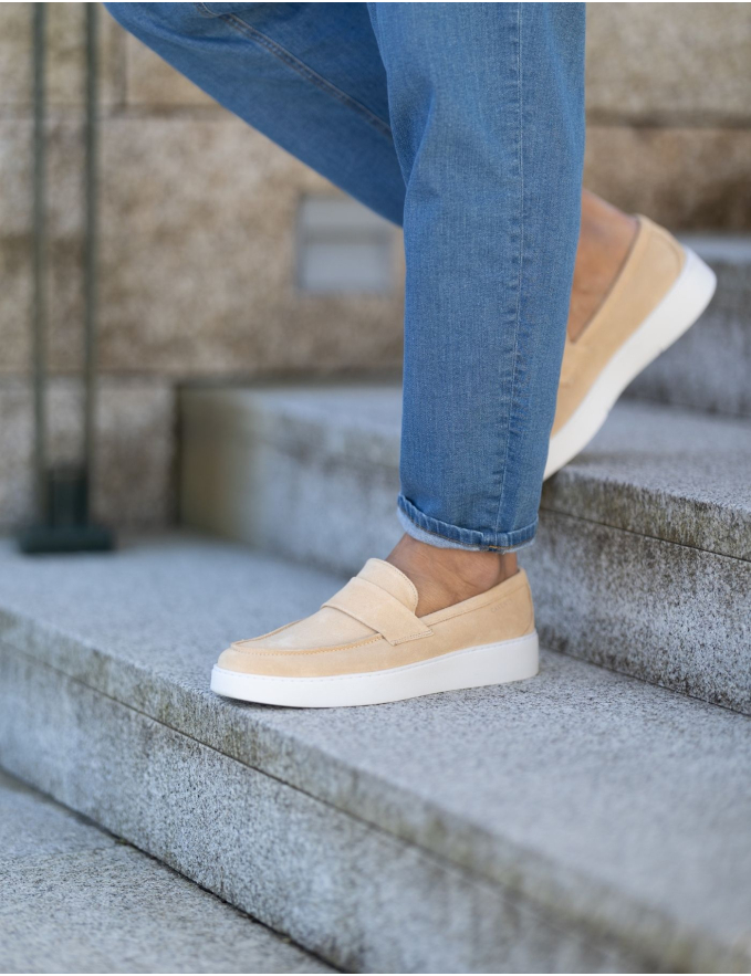 SAPATO LOAFER BEGE