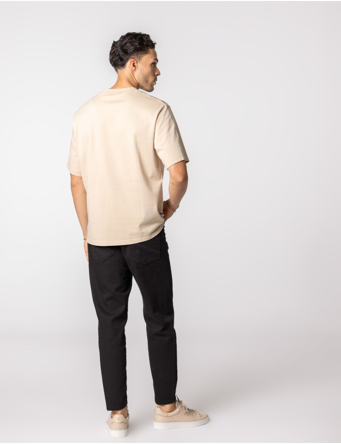 T-SHIRT OVERSIZE BEGE