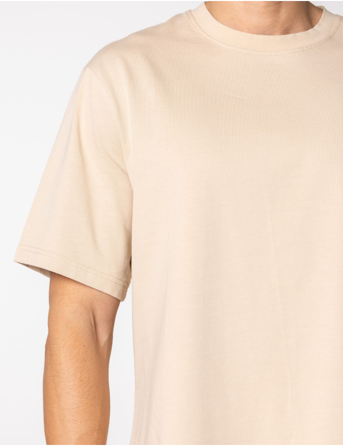 T-SHIRT OVERSIZE BEGE
