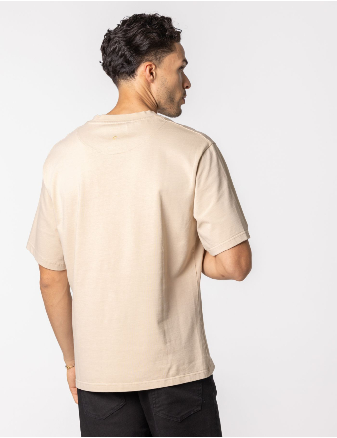 T-SHIRT OVERSIZE BEGE