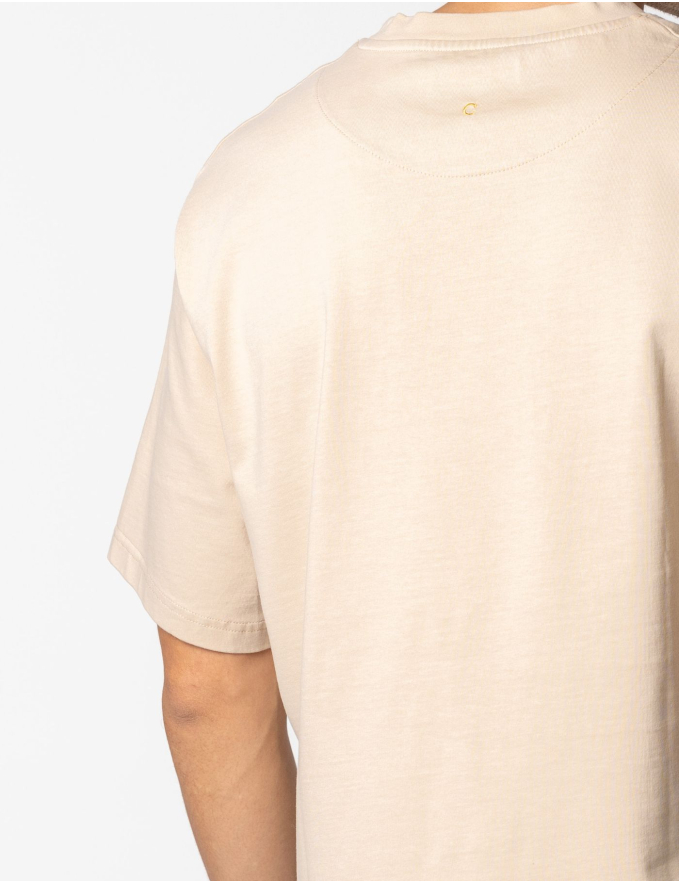 T-SHIRT OVERSIZE BEGE