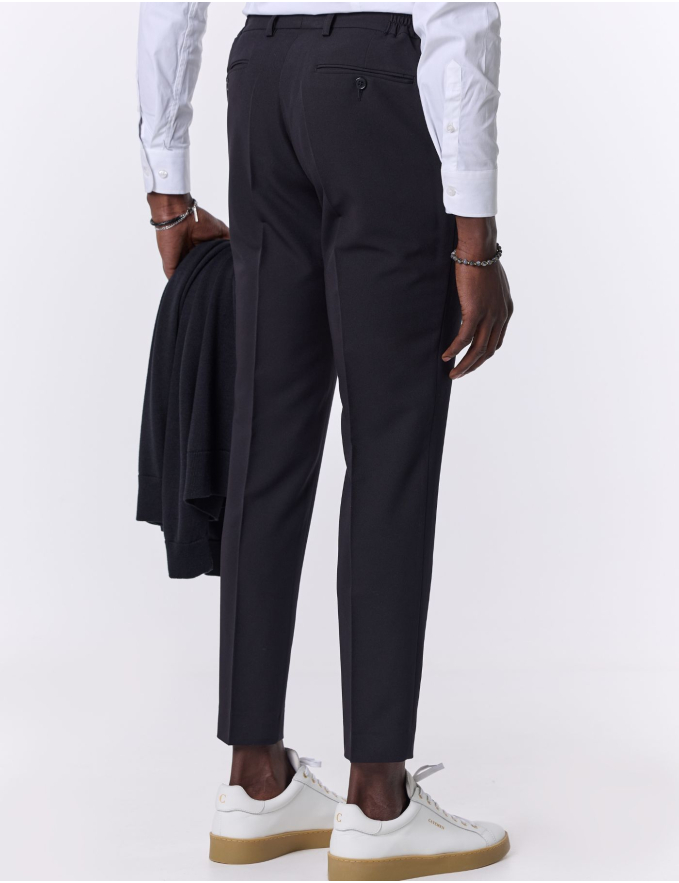 CALÇA DE ALFAIATARIA PRETA