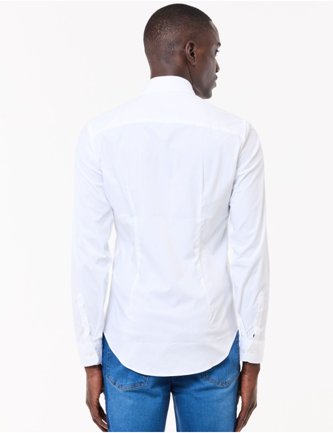 CAMISA SLIM FIT SOFT TOUCH BRANCO