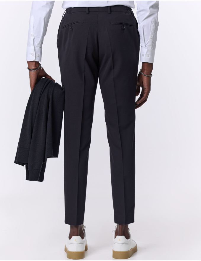 CALÇA DE ALFAIATARIA PRETA