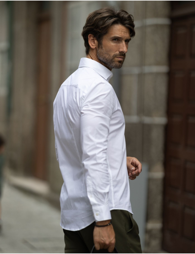 CAMISA STRETCH BRANCA