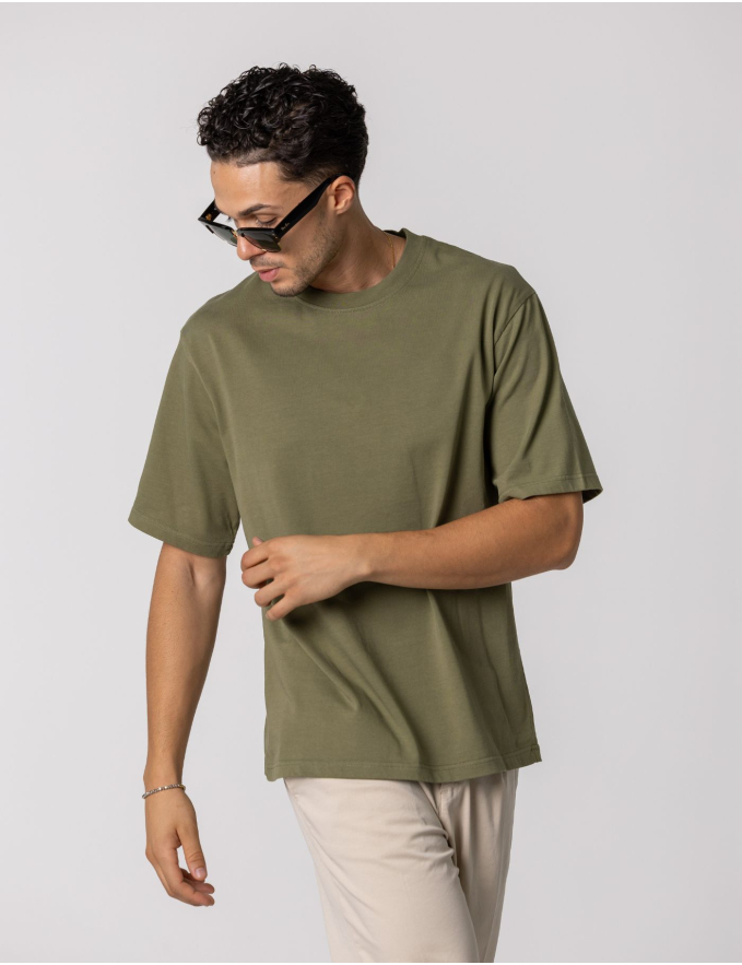T-SHIRT OVERSIZE VERDE