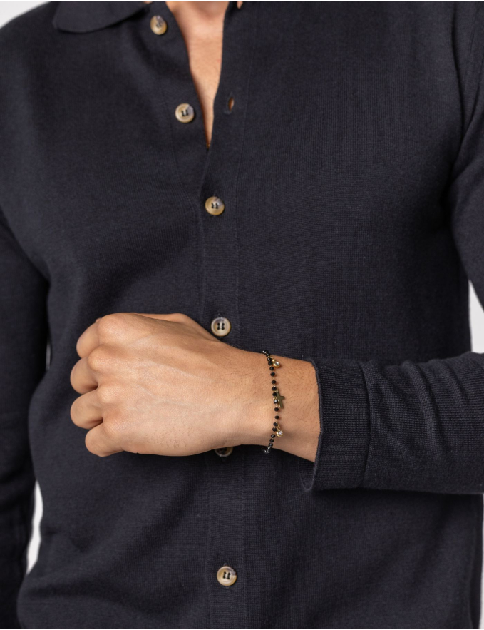 CAMISEIRO DE MALHA PRETO