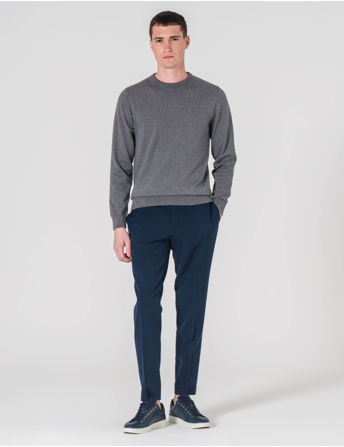 CALÇA DE ALFAIATARIA AZUL MARINHO