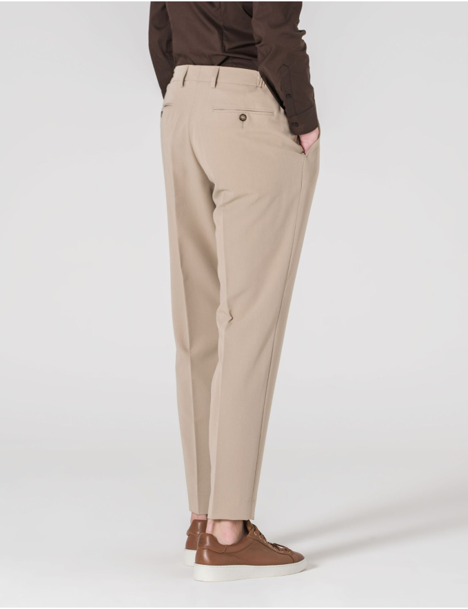 CALÇA DE ALFAIATARIA BEGE