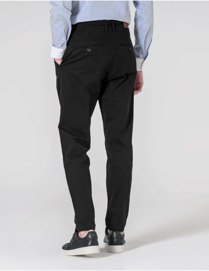 CALÇA CHINO SLIM FIT PRETO