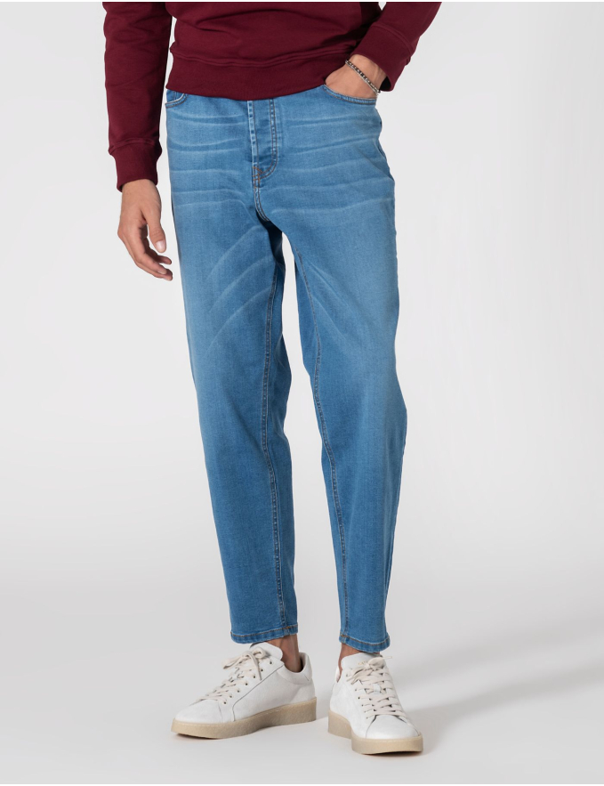 CALÇA DE GANGA STRAIGHT FIT LIGHT