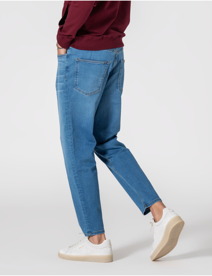 CALÇA DE GANGA STRAIGHT FIT LIGHT
