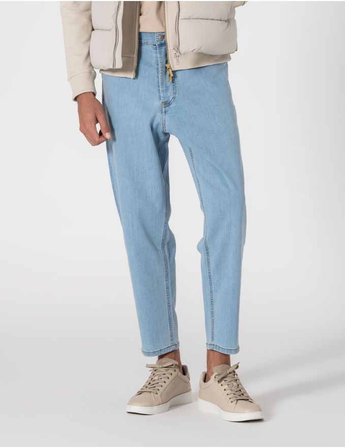 CALÇA DE GANGA TAPERED FIT LIGHT