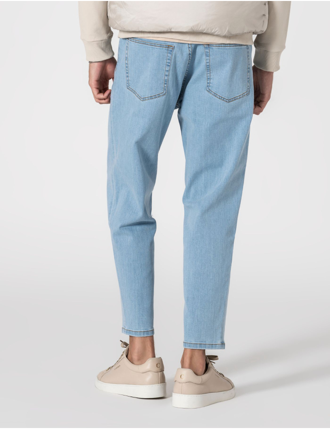 CALÇA DE GANGA TAPERED FIT LIGHT
