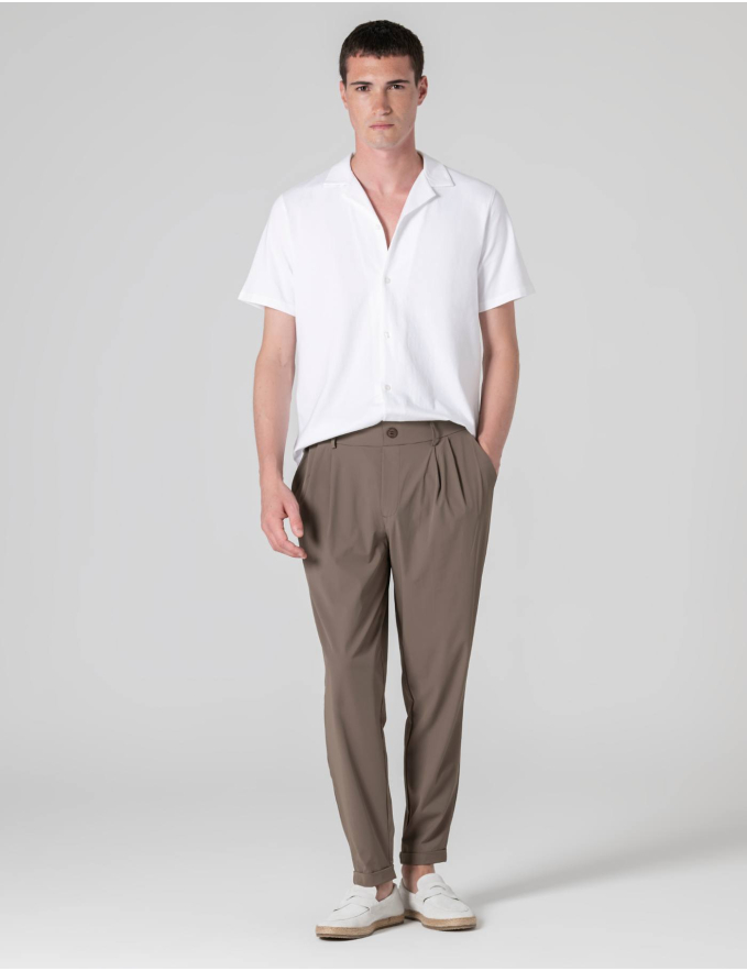CALÇA DE TECIDO TÉCNICO MOUSSE
