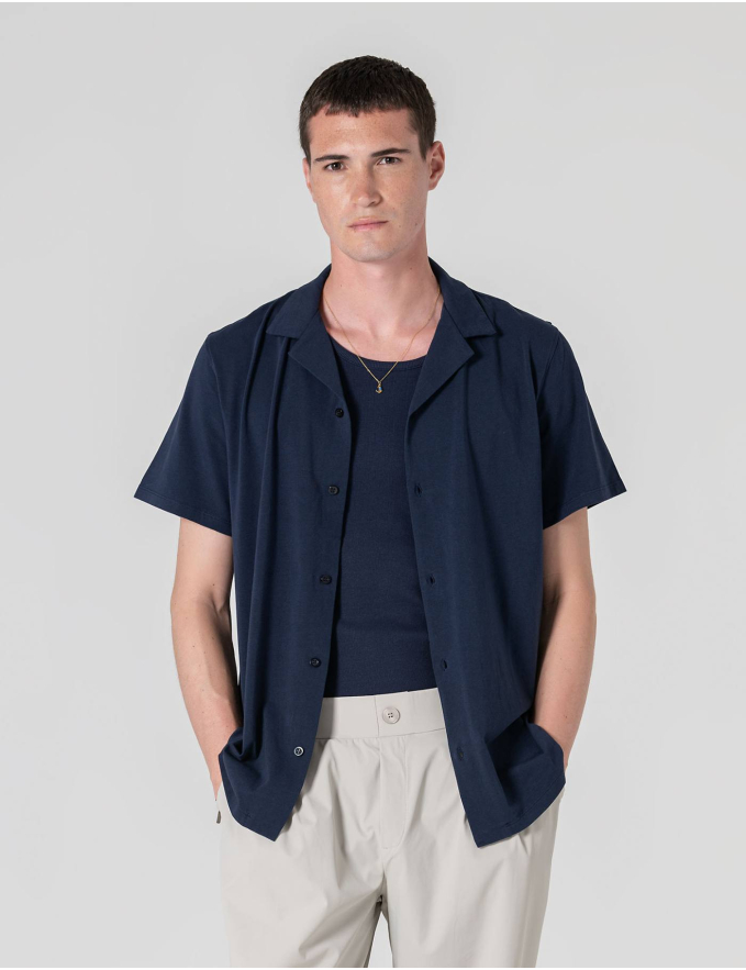 CAMISA HAVAIANA AZUL