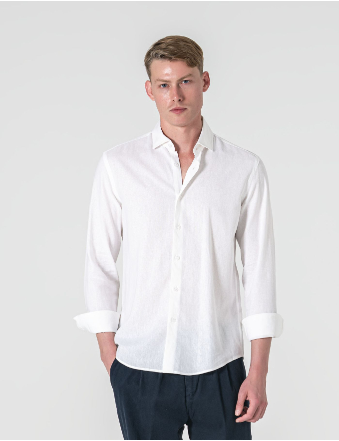 CAMISA DE LINHO BRANCA