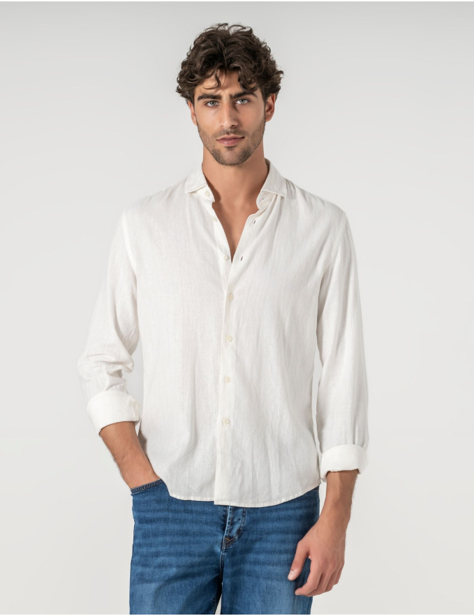 CAMISA DE LINHO BRANCA
