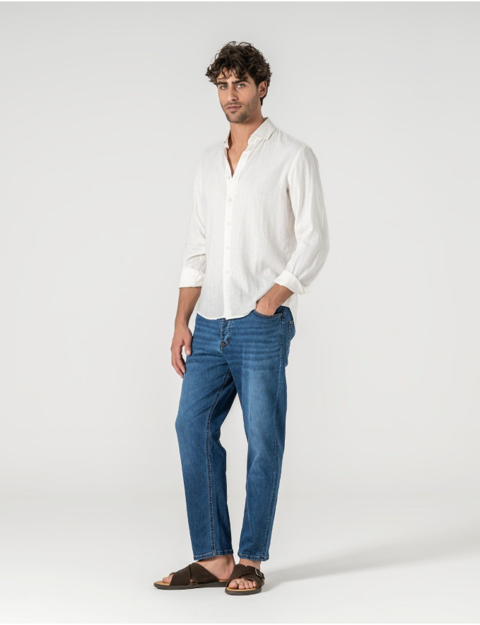 CAMISA DE LINHO BRANCA