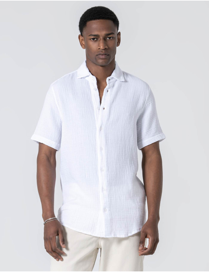 CAMISA MUSSELINA BRANCA