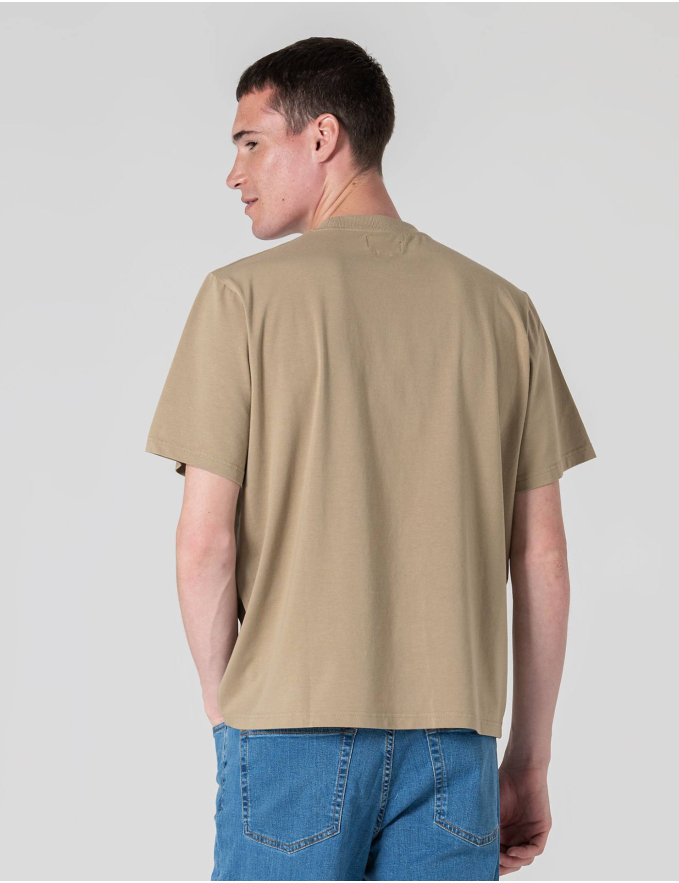 T-SHIRT OVERSIZE STRETCH VERDE