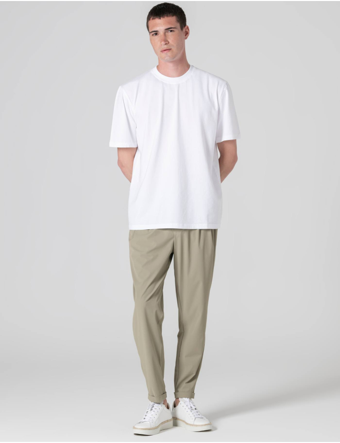  T-SHIRT OVERSIZE STRETCH BRANCA
