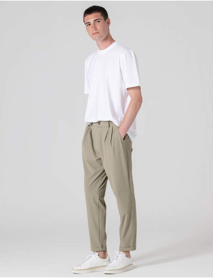  T-SHIRT OVERSIZE STRETCH BRANCA