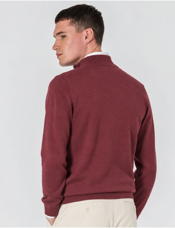 CAMISOLA COM FECHO BORDEAUX