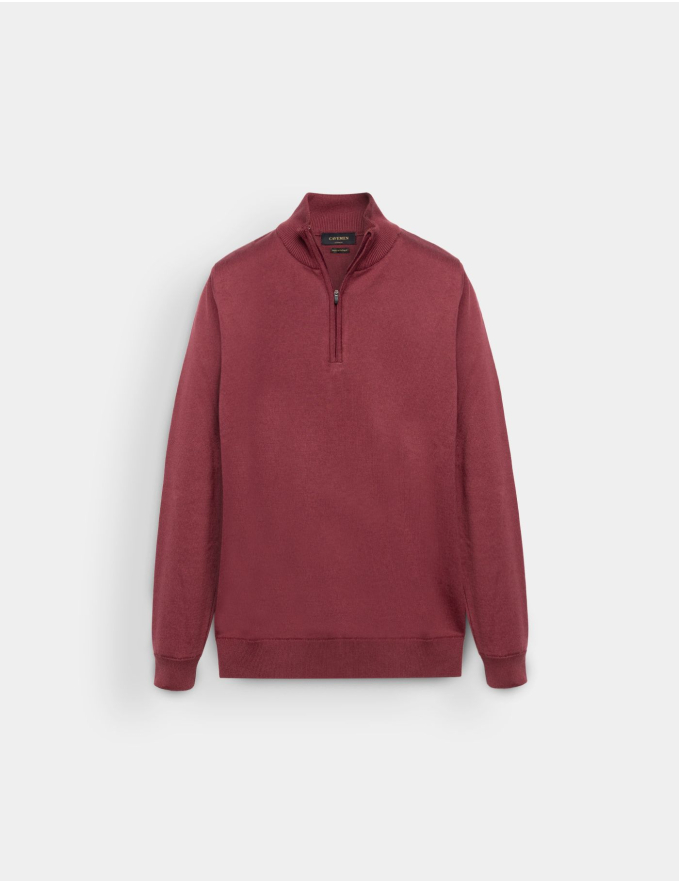 CAMISOLA COM FECHO BORDEAUX