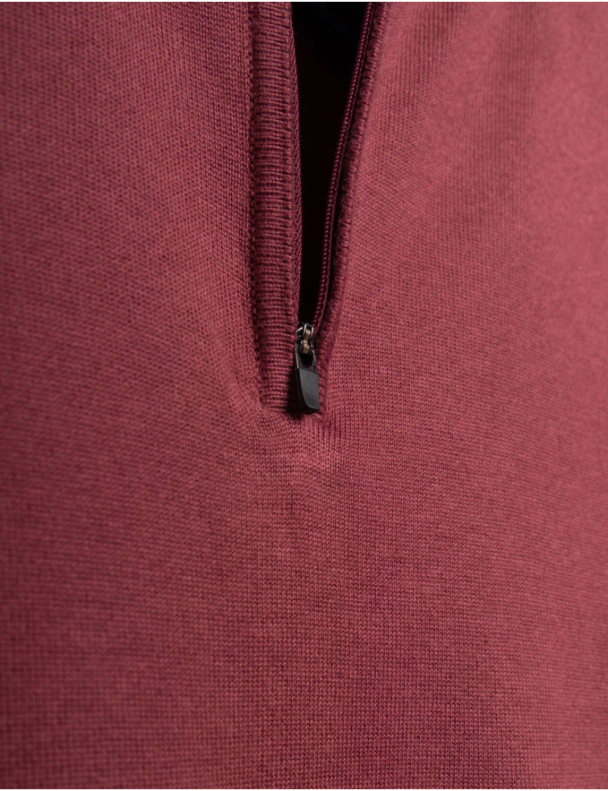 CAMISOLA COM FECHO BORDEAUX