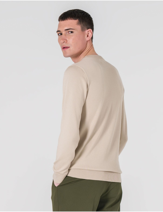  CAMISOLA DECOTE REDONDO CREME
