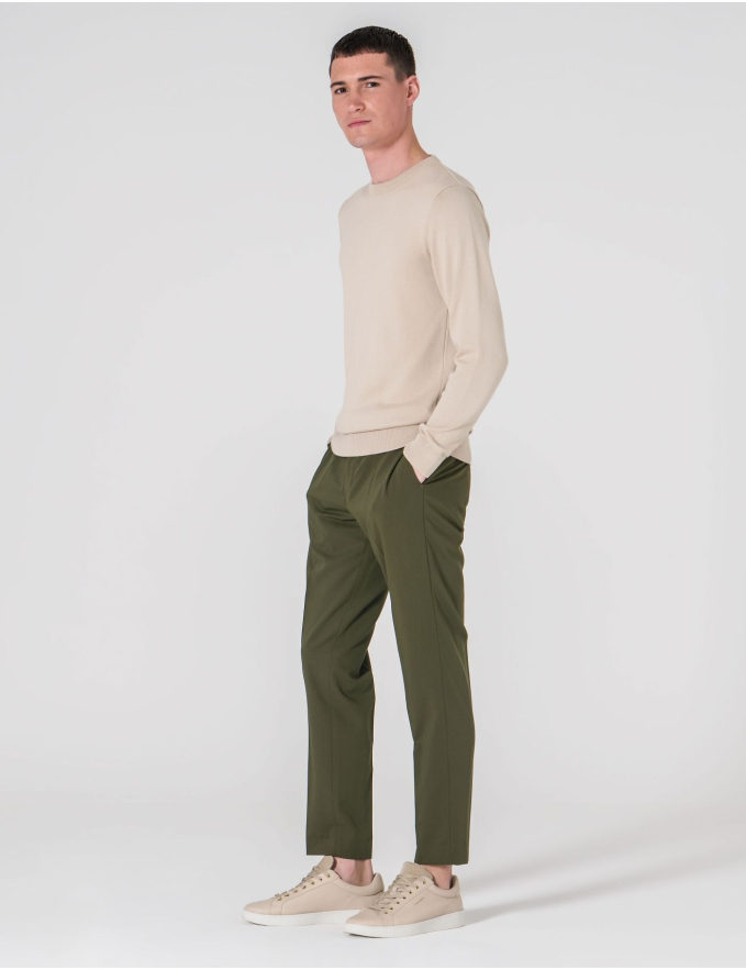  CAMISOLA DECOTE REDONDO CREME