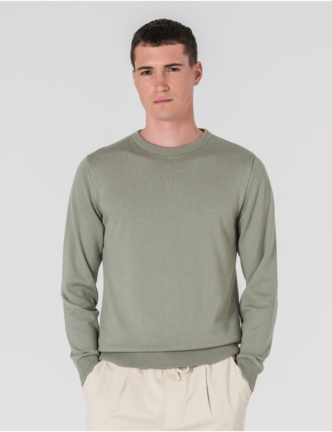 CAMISOLA DECOTE REDONDO VERDE