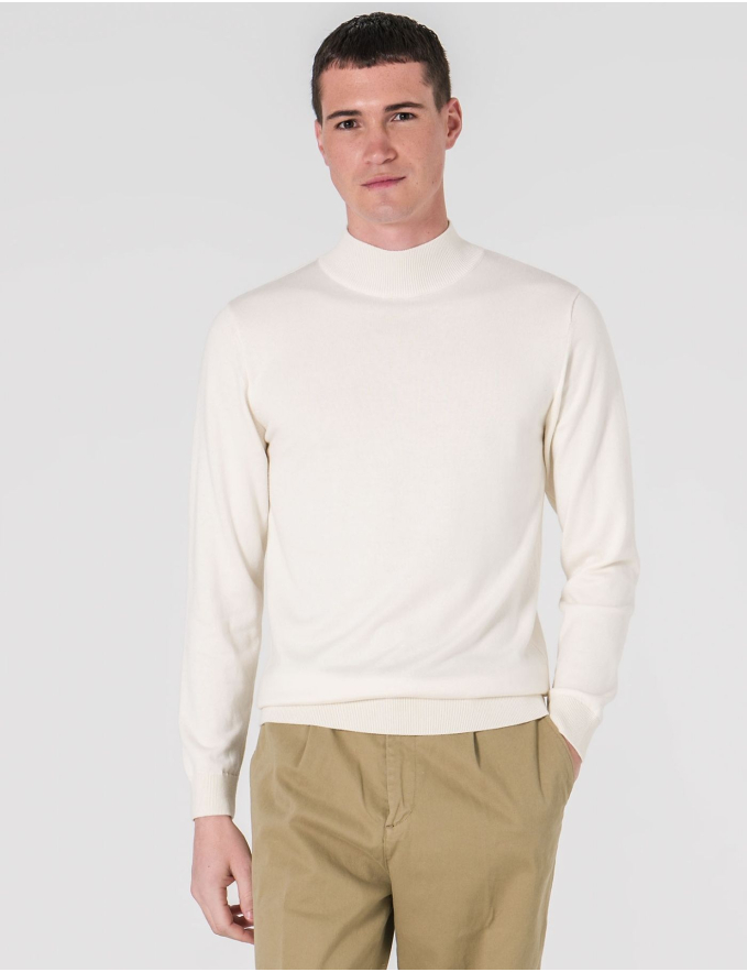 CAMISOLA MEIA GOLA CRU