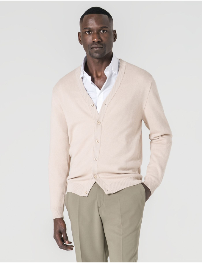CARDIGAN DE BOTÕES CREME