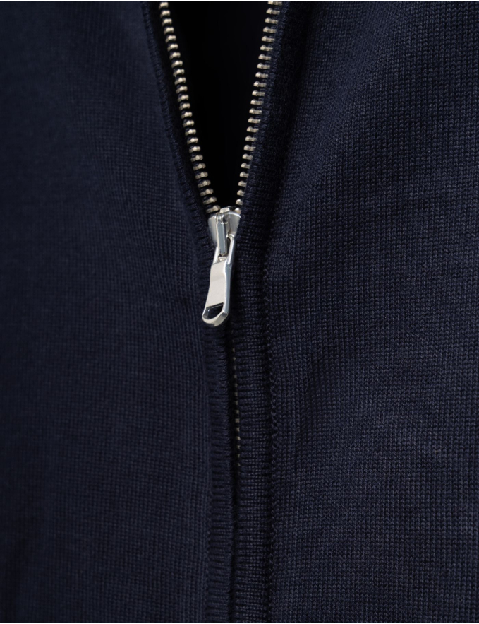 CARDIGAN DE FECHO AZUL