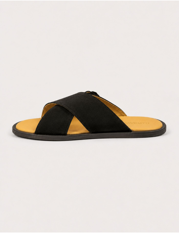 CHINELO FIVELA PELE CASTANHO