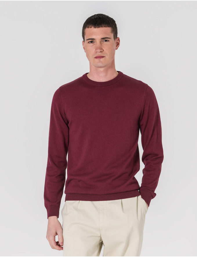  CAMISOLA DECOTE REDONDO BORDEAUX