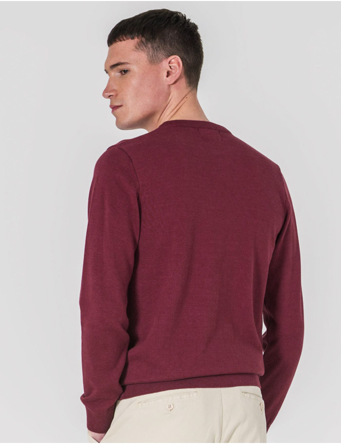  CAMISOLA DECOTE REDONDO BORDEAUX