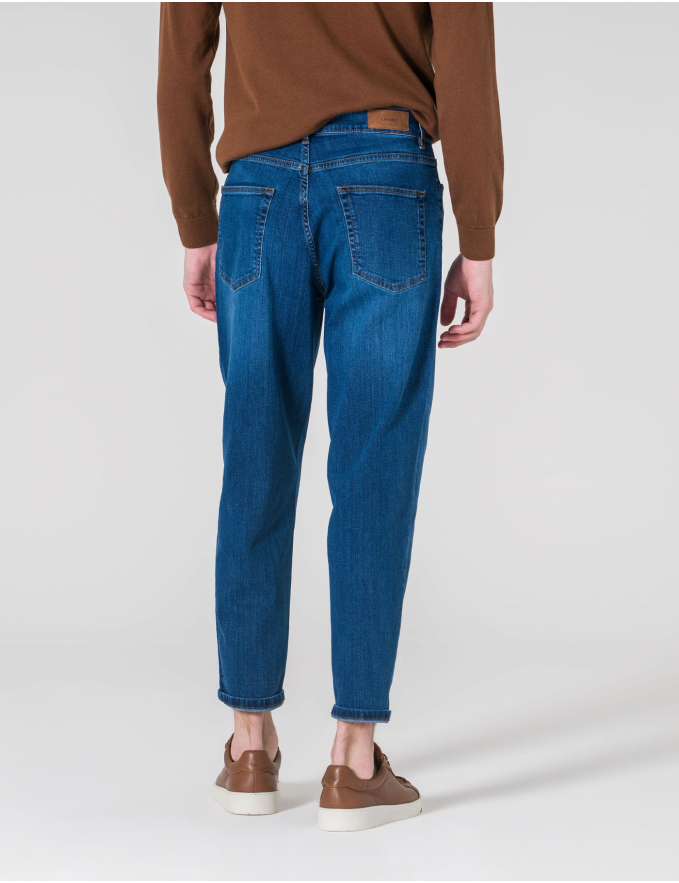 CALÇA DE GANGA CROPPED FIT DARK