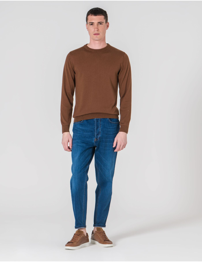 CALÇA DE GANGA CROPPED FIT DARK
