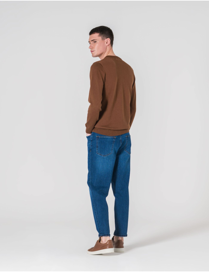 CALÇA DE GANGA CROPPED FIT DARK