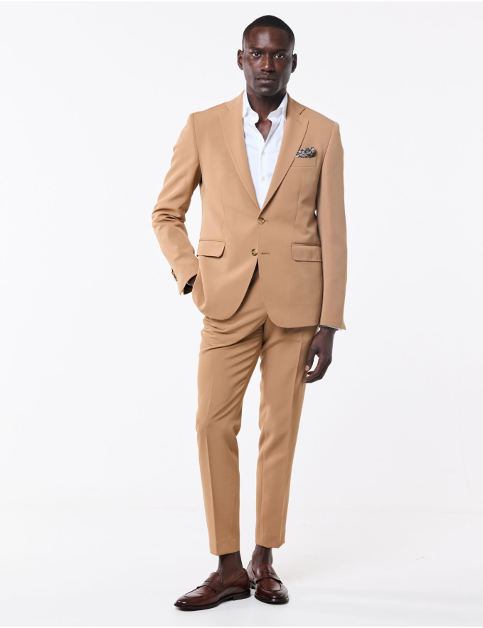 FATO SLIM FIT VERDE ROYAL (PICK STITCH)
