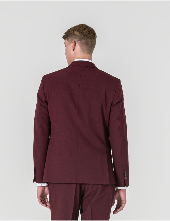 FATO SLIM FIT BORDEAUX (PICK STITCH)