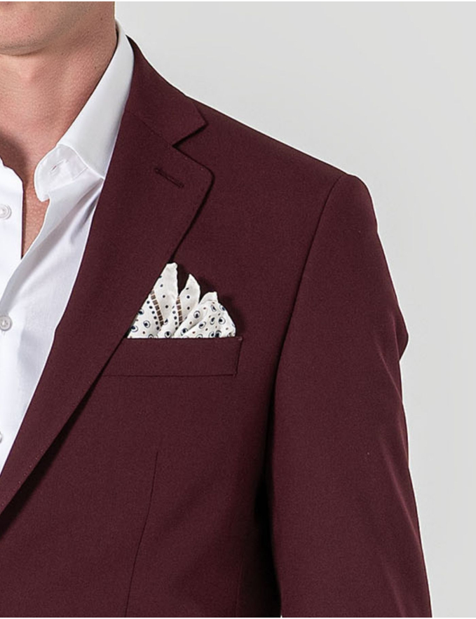 FATO SLIM FIT BORDEAUX (PICK STITCH)