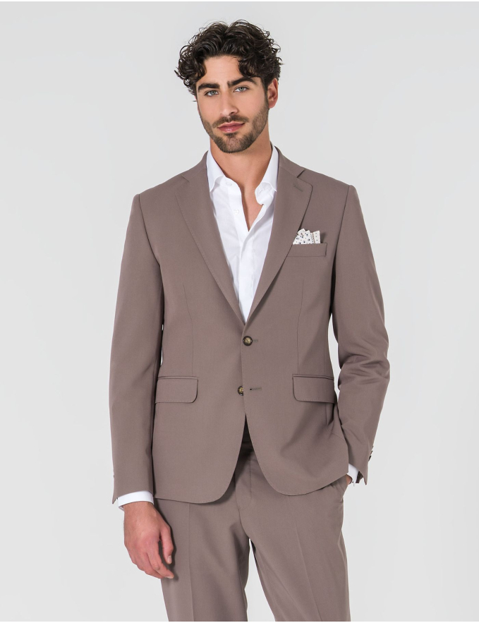 FATO SLIM FIT MOUSSE (PICK STITCH)